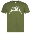 Чоловіча футболка Metallica band Оливковий Чоловіча футболка Metallica band Оливковий фото