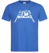 Чоловіча футболка Metallica band Яскраво-синій Чоловіча футболка Metallica band Яскраво-синій фото