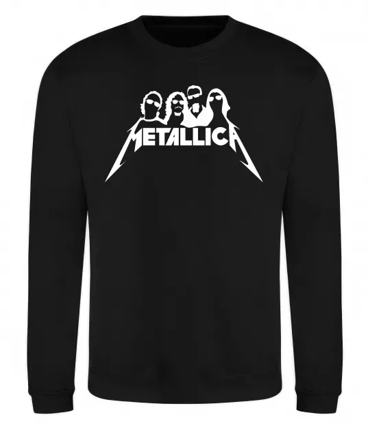 Свитшот Metallica band Черный фото