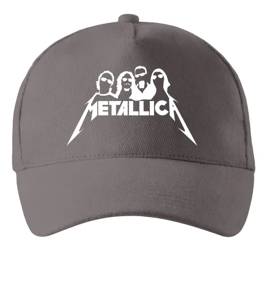 Кепка Metallica band Сірий фото