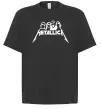 Футболка Оверсайз Metallica band Черный Футболка Оверсайз Metallica band Черный фото