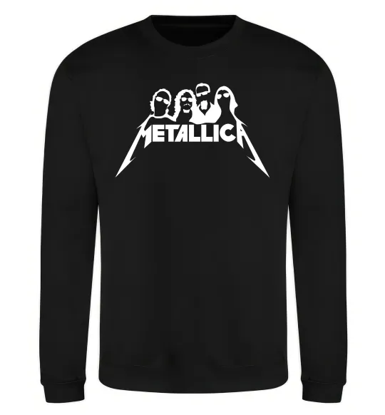 Свитшот Metallica band Черный фото