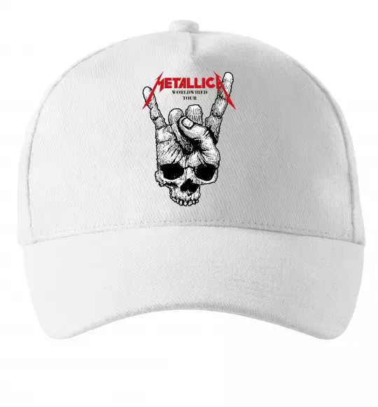 Кепка Worldwired tour Metallica Білий фото