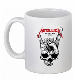 Чашка керамическая Worldwired tour Metallica