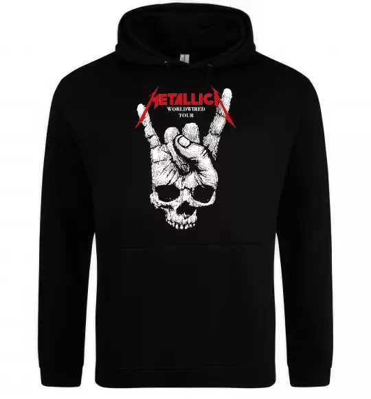 Жіноча толстовка (худі) Worldwired tour Metallica Чорний фото