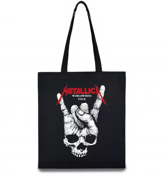 Эко-сумка Worldwired tour Metallica Черный фото