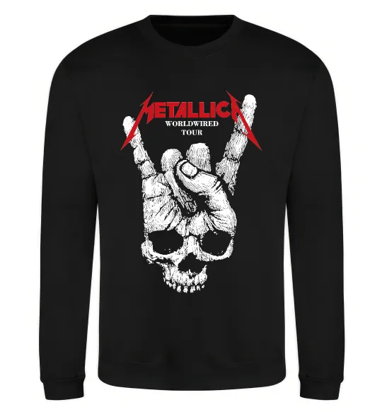 Свитшот Worldwired tour Metallica Черный фото