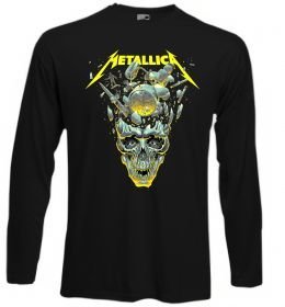 Лонгслив Metallica time skull