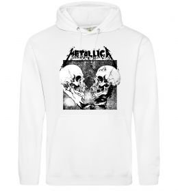 Женская толстовка (худи) Metallica skulls Женская толстовка (худи) Metallica skulls