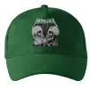 Кепка Metallica skulls Темно-зеленый фото