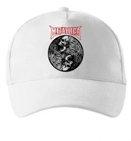 Кепка Металіка череп в навушниках