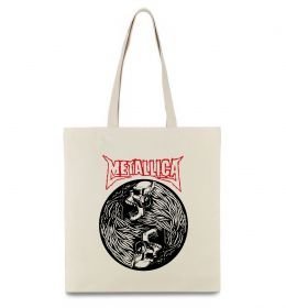 Эко-сумка Металіка череп в навушниках