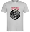 Чоловіча футболка Металіка череп в навушниках Сірий фото