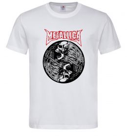 Мужская футболка Металіка череп в навушниках