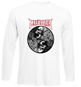 Лонгслів Металіка череп в навушниках