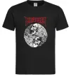 Чоловіча футболка Металіка череп в навушниках Чорний фото