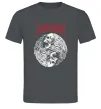 Чоловіча футболка Металіка череп в навушниках Графіт фото