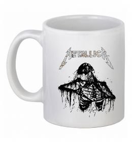 Чашка керамическая Metallica Skeleton