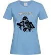 Женская футболка Metallica Skeleton Голубой Женская футболка Metallica Skeleton Голубой фото