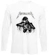 Лонгслів Metallica Skeleton Білий фото