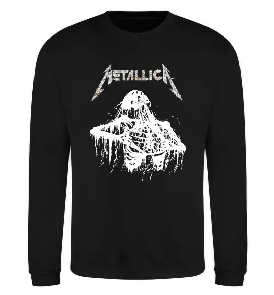 Світшот Metallica Skeleton Чорний фото