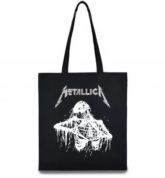 Эко-сумка Metallica Skeleton Черный фото