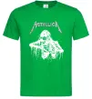 Мужская футболка Metallica Skeleton Зеленый фото