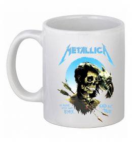 Чашка керамическая Metallica sad but true