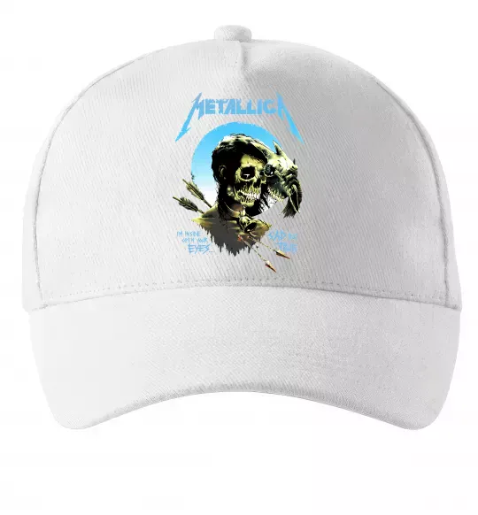 Кепка Metallica sad but true Білий фото