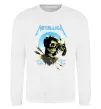 Свитшот Metallica sad but true Белый фото