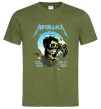Чоловіча футболка Metallica sad but true Оливковий Чоловіча футболка Metallica sad but true Оливковий фото