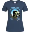 Жіноча футболка Metallica sad but true Темно-синій фото