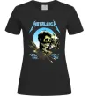 Жіноча футболка Metallica sad but true Чорний фото