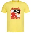 Чоловіча футболка Металіка Kill em all Лимонний фото
