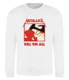 Свитшот Металіка Kill em all Белый фото