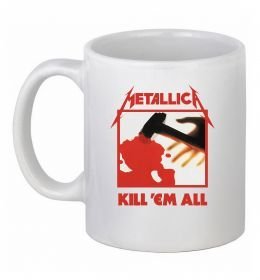 Чашка керамічна Металіка Kill em all
