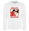 Свитшот Металіка Kill em all Белый фото