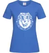 Женская футболка Metallica Here I am Ярко-синий фото