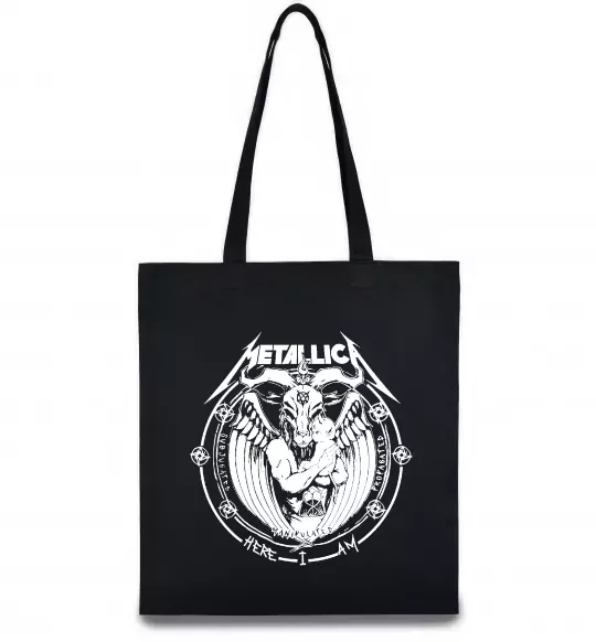 Эко-сумка Metallica Here I am Черный фото