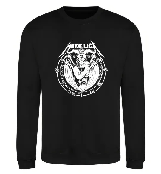 Свитшот Metallica Here I am Черный фото