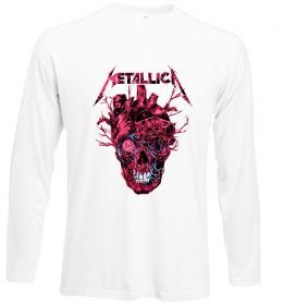 Лонгслив Metallica heart skull