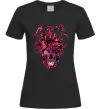 Жіноча футболка Metallica heart skull Чорний фото