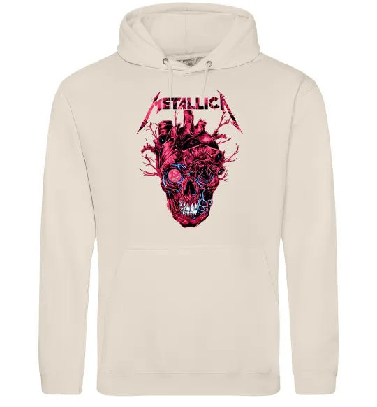 Жіноча толстовка (худі) Metallica heart skull Таш фото