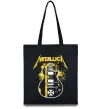 Эко-сумка Metallica guitar Черный фото