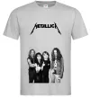 Чоловіча футболка Металіка група Сірий Чоловіча футболка Металіка група Сірий фото