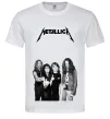Чоловіча футболка Металіка група Білий Чоловіча футболка Металіка група Білий фото