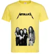 Чоловіча футболка Металіка група Лимонний Чоловіча футболка Металіка група Лимонний фото