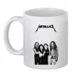Чашка керамическая Металіка група Белый фото