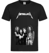 Чоловіча футболка Металіка група Чорний Чоловіча футболка Металіка група Чорний фото