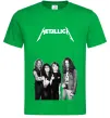 Чоловіча футболка Металіка група Зелений Чоловіча футболка Металіка група Зелений фото
